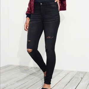 Stretch High Rise Super Skinny Jeans